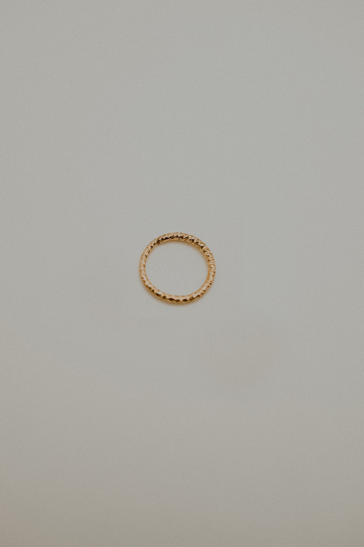 Sparkle Huggie Hoop Earring in Solid 14K Gold