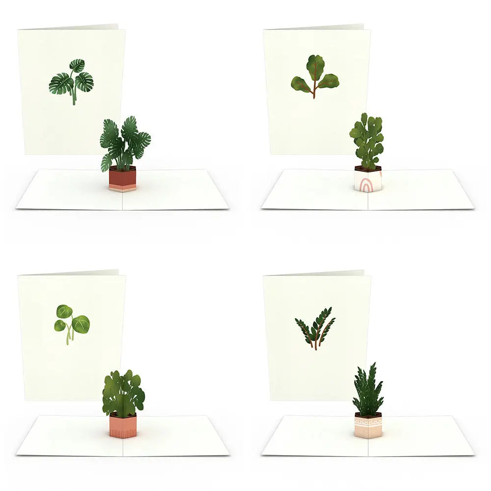 Fern Botanical Pop Up Card