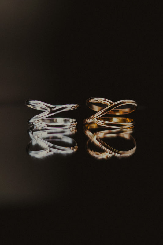 Branch Ring, Sterling Silver