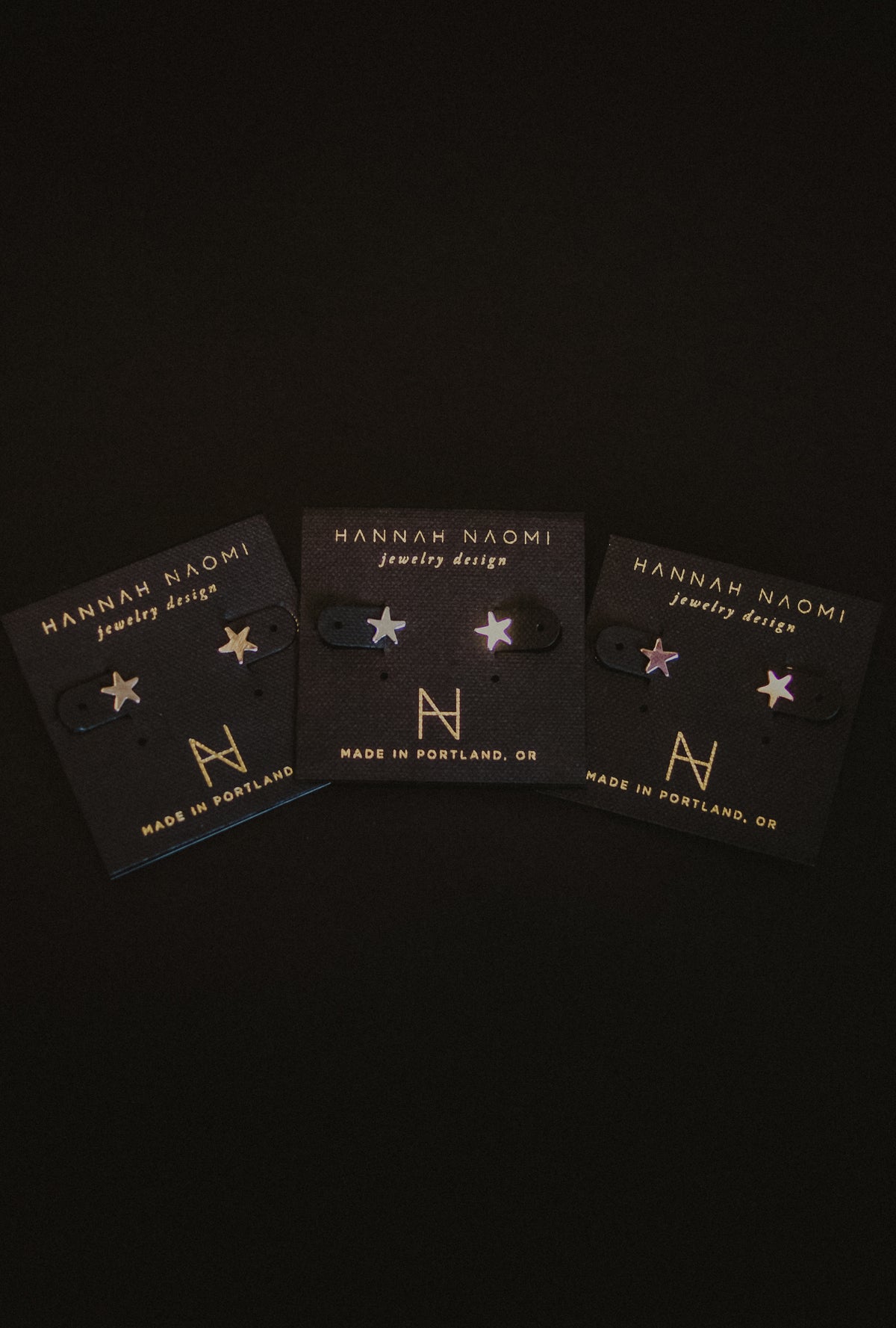 Star Stud Earrings, Gold Fill, Rose Gold Fill or Sterling Silver
