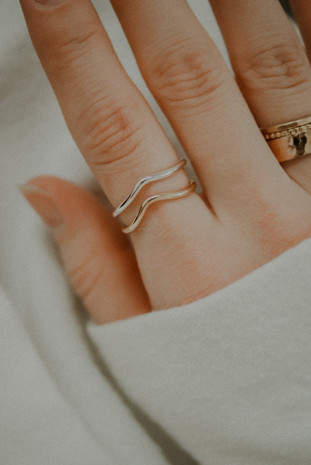 Teardrop Ring, 14K Gold Fill