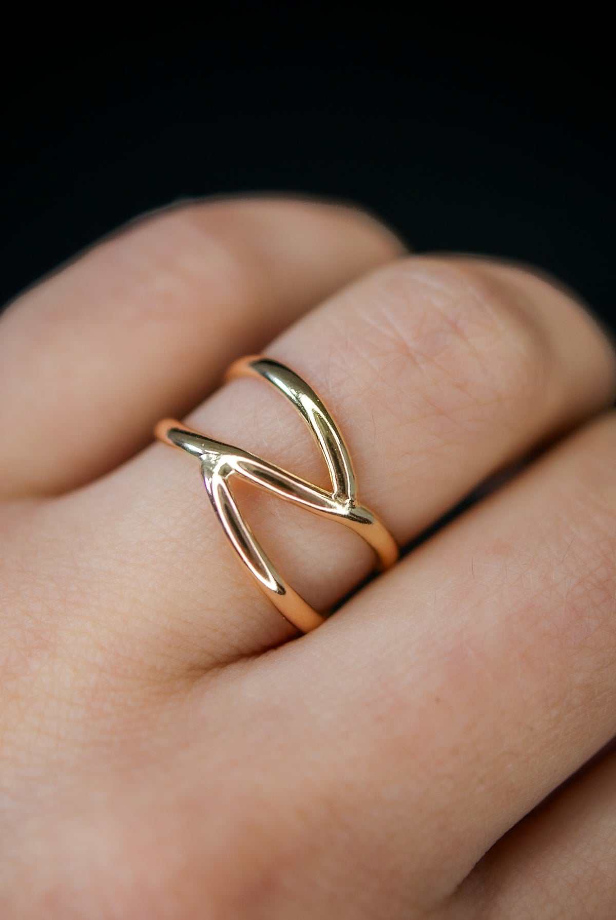 Branch Ring, 14K Gold Fill