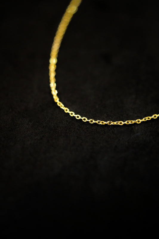 Thin Cable Chain Choker