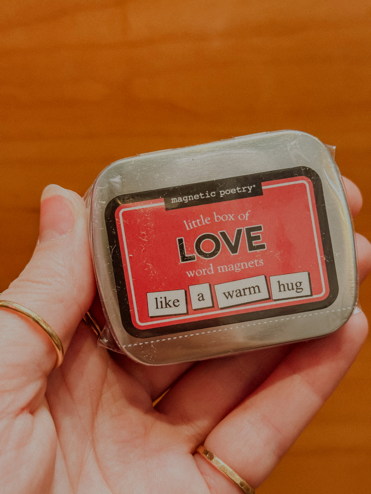 Little Box of Words Magnet Poetry Kit