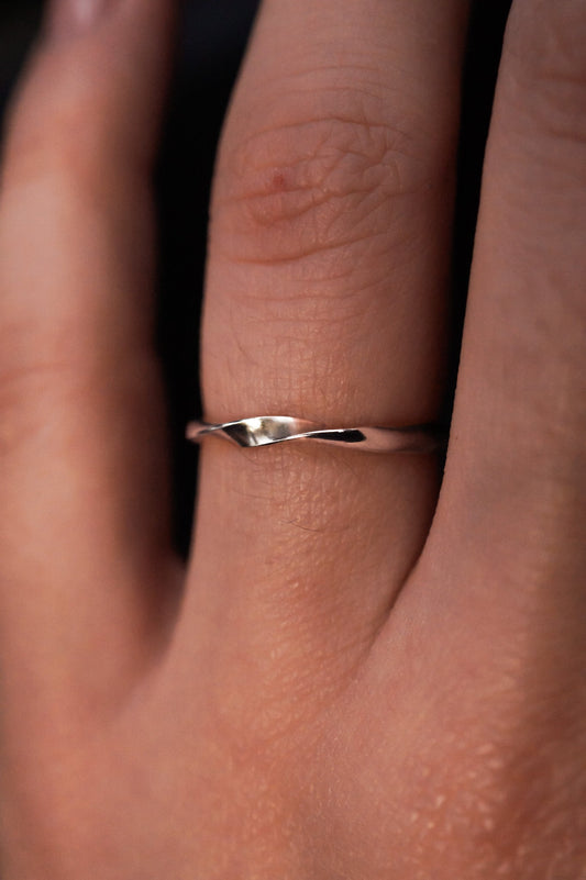 Möbius Band, Sterling Silver