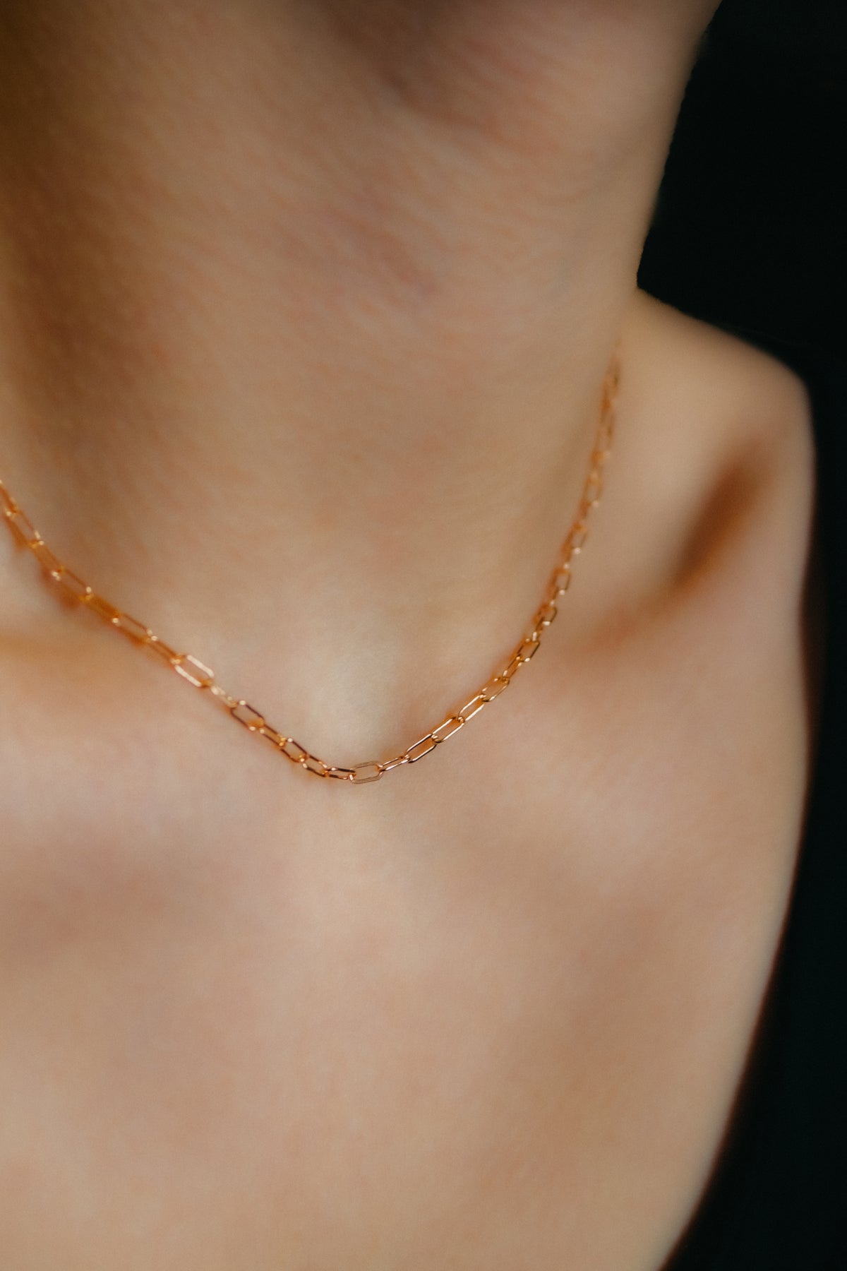 Rectangle Chain Necklace