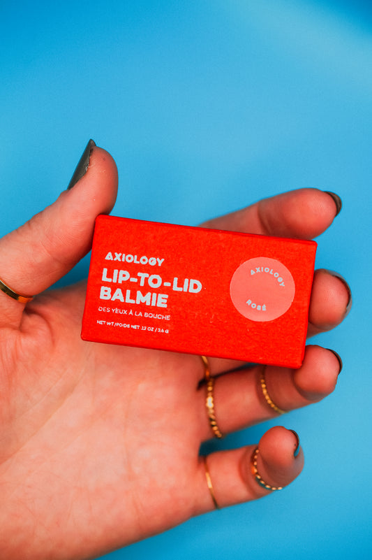 Rosé Lip-to-Lid Balmie