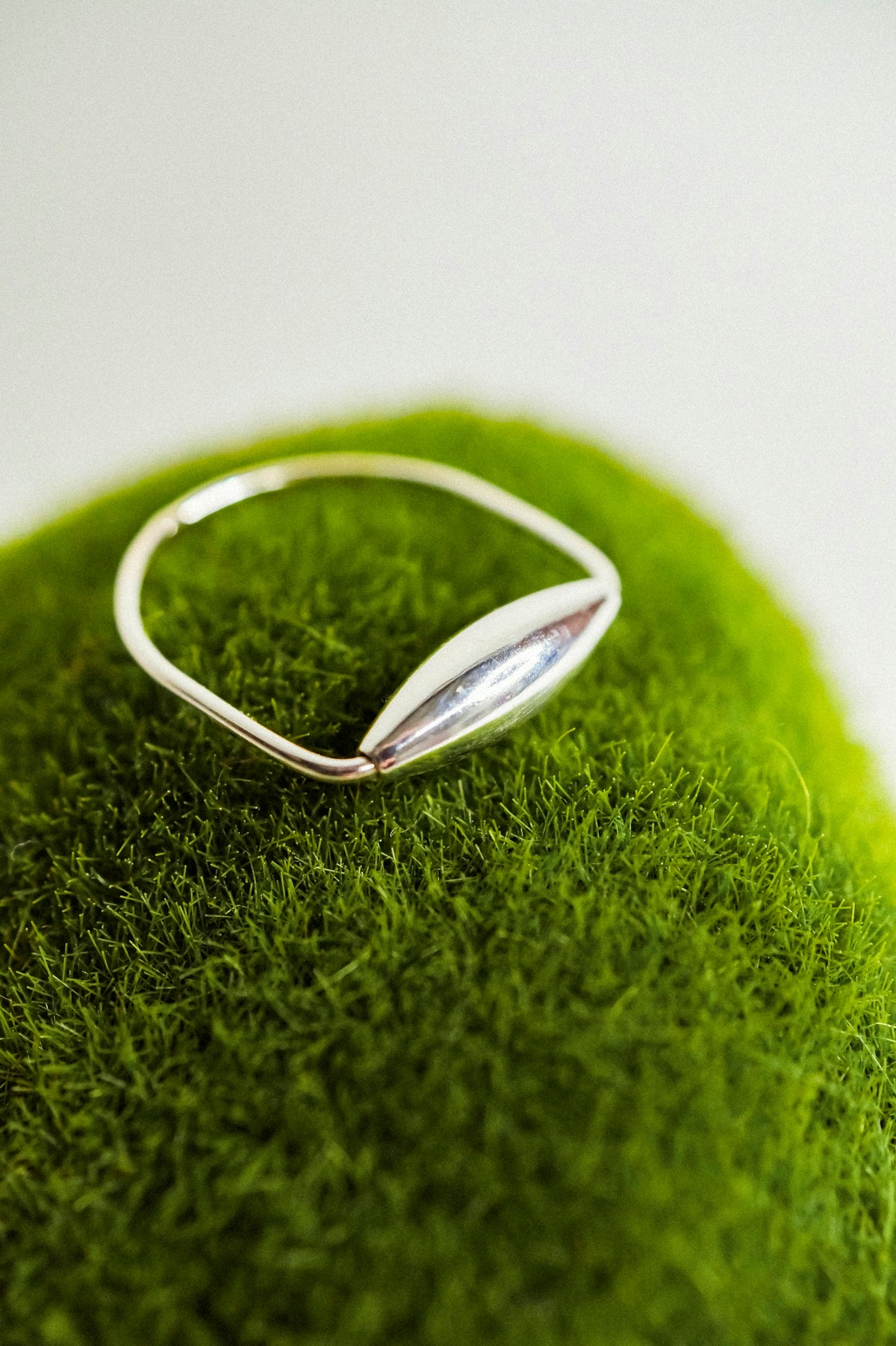 Baguette Spinner Ring Set of 2, Sterling Silver