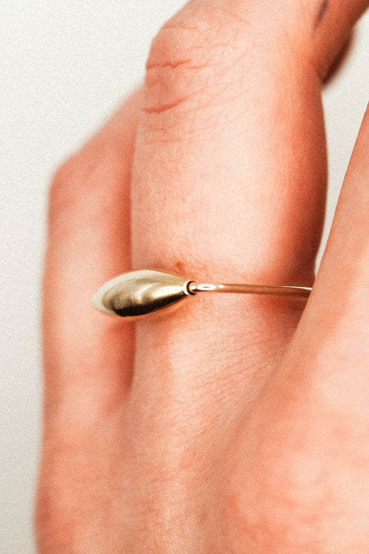 Baguette Spinner Ring, Sterling Silver