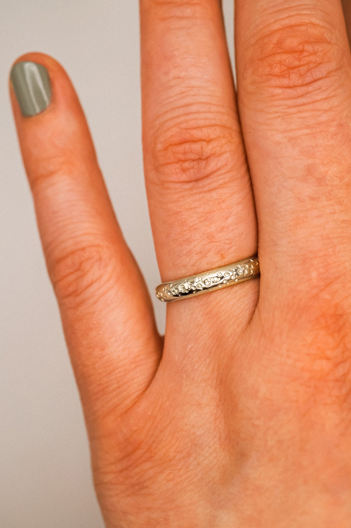 Chunky Band, Sterling Silver