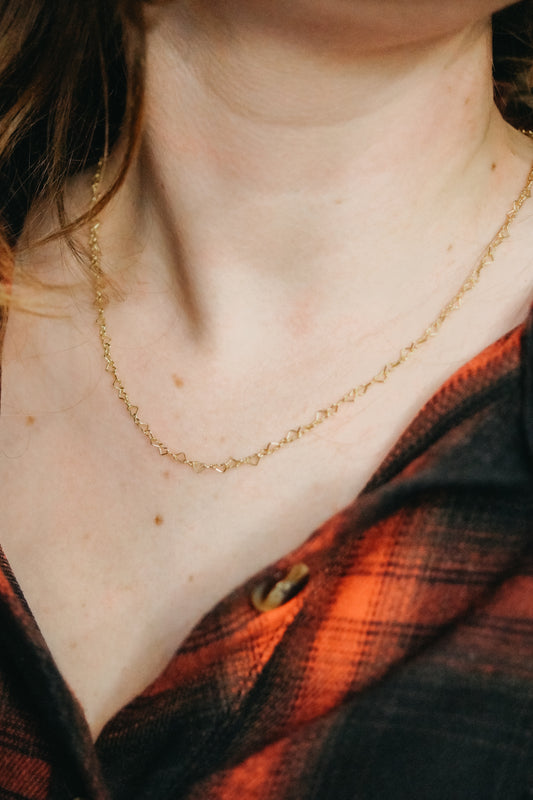 Heart Chain Necklace