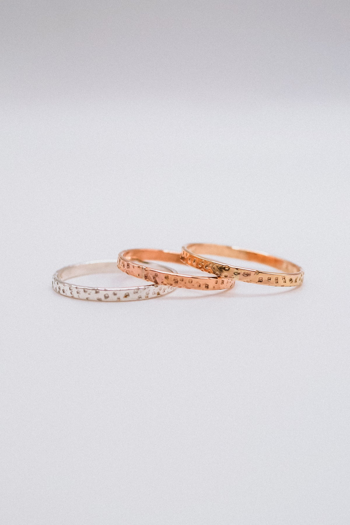 Speckled Band, Sterling Silver