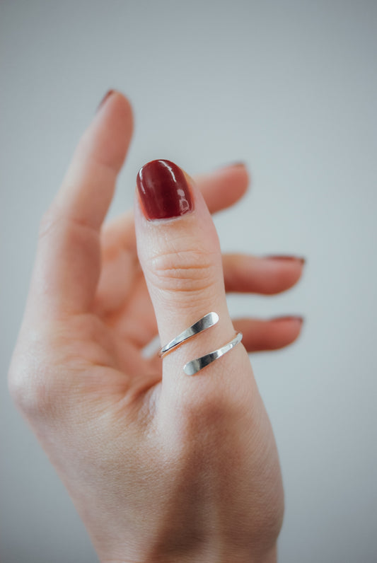 Sunburst Ring, Sterling Silver