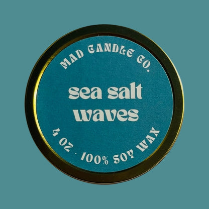 Sea Salt Waves Soy Candle