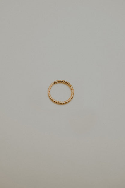 Sparkle Huggie Hoop Earring in Solid 14K Gold