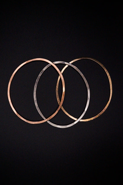 Large Open Circle Pendant