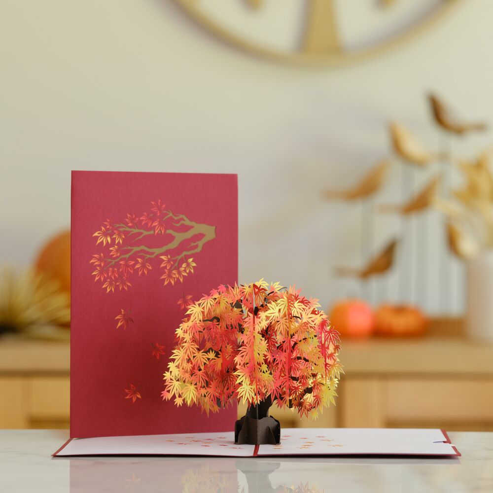 Sugar Maple Tree Pop Up Card