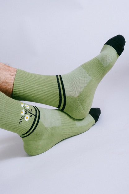 Men's Daisy Crew Socks