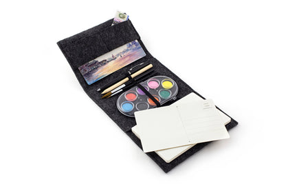 Travel Postcard Watercolor Paint Set