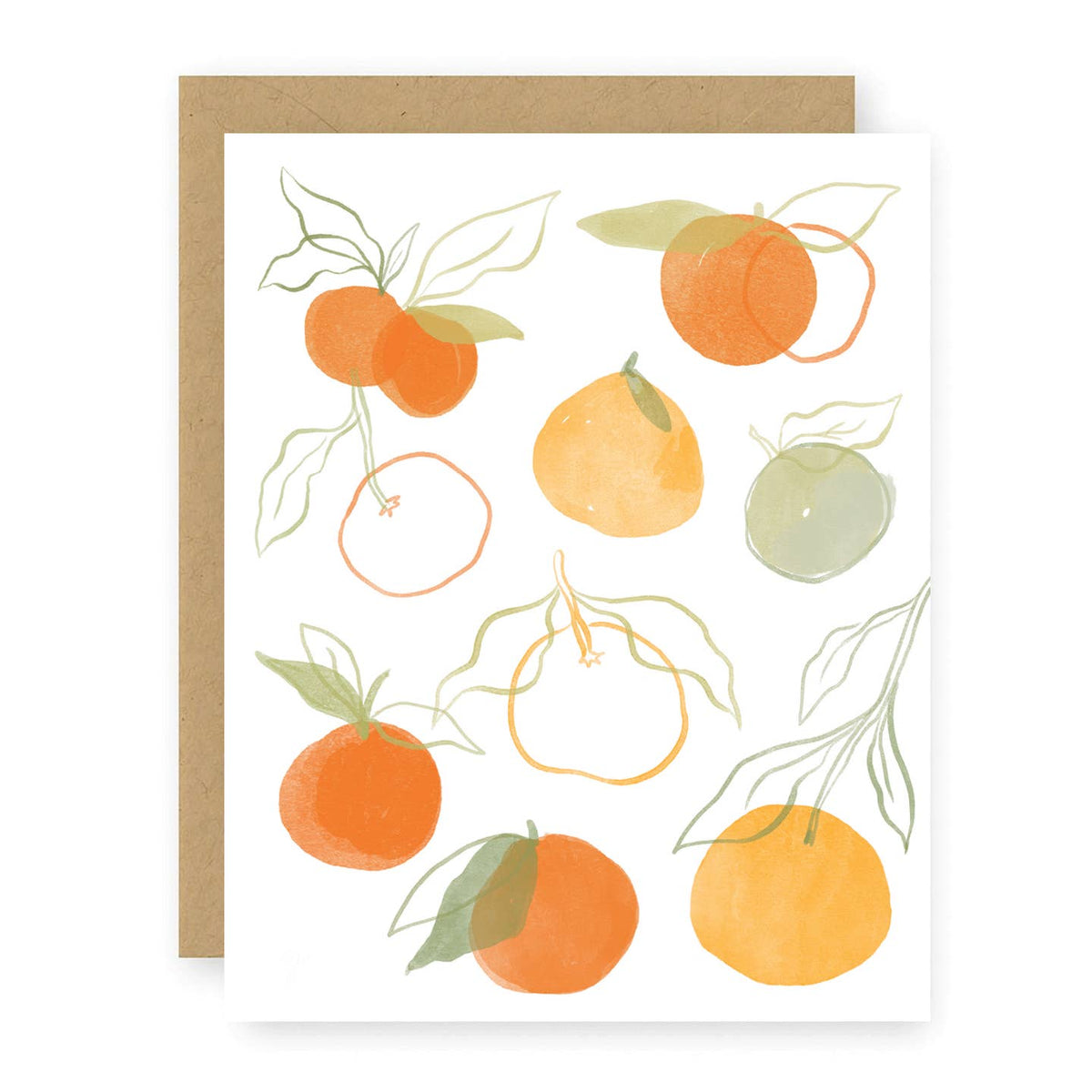 Clementines Greeting Card