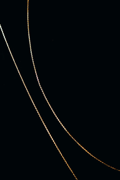 Thin Cable Chain Choker