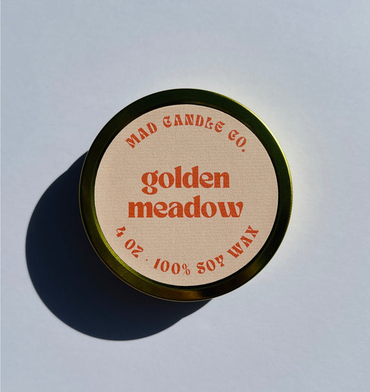 Golden Meadow Soy Candle