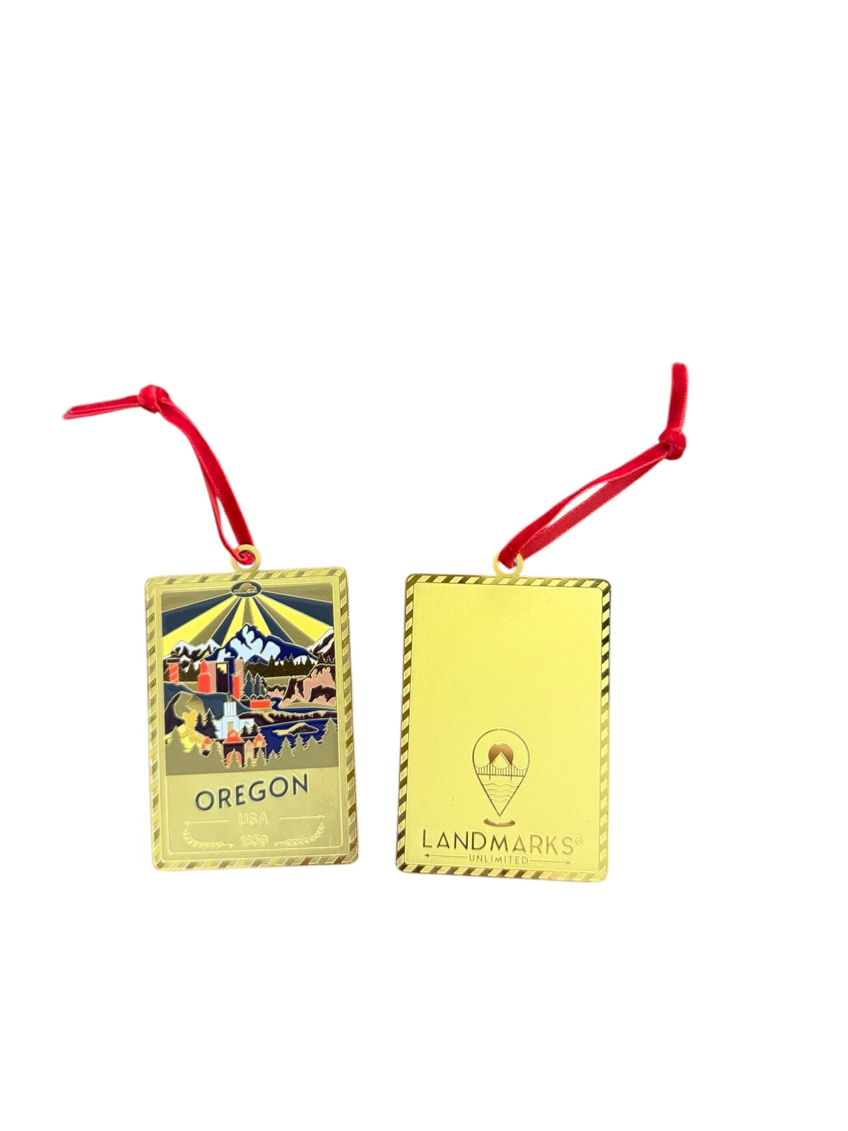Oregon State Hanging Ornament