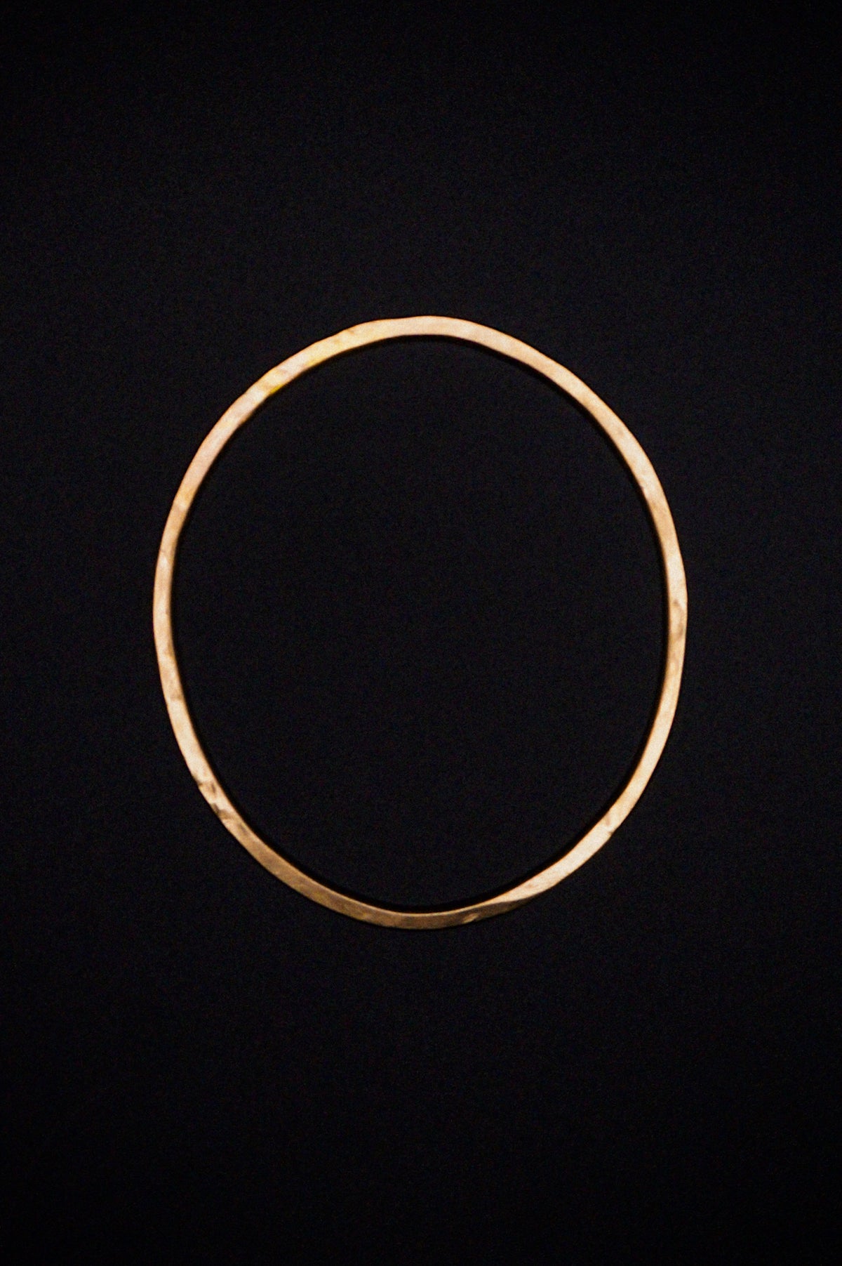 Large Open Circle Pendant