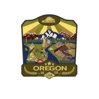 Oregon Vinyl Sticker