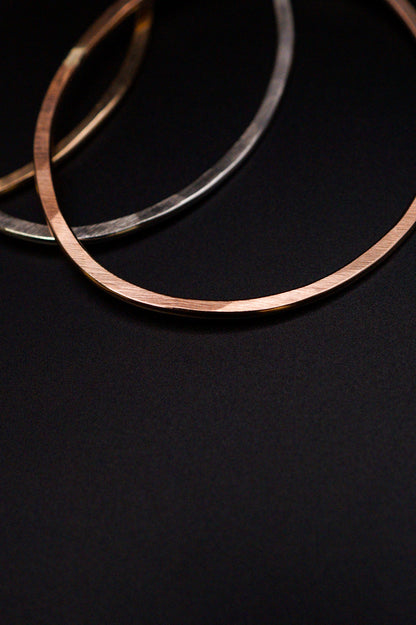 Large Open Circle Pendant