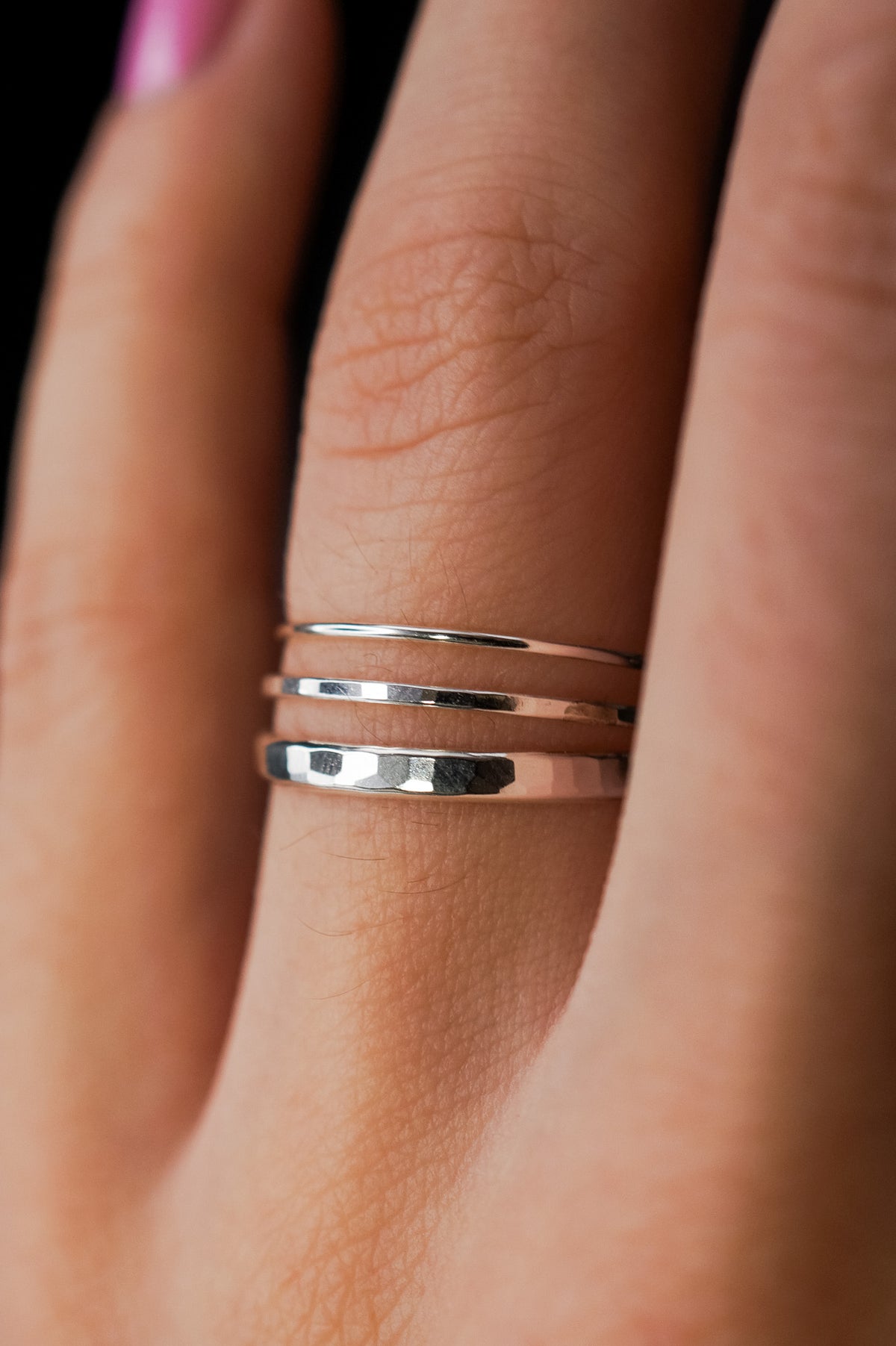 Extra Thick Ring, Sterling Silver