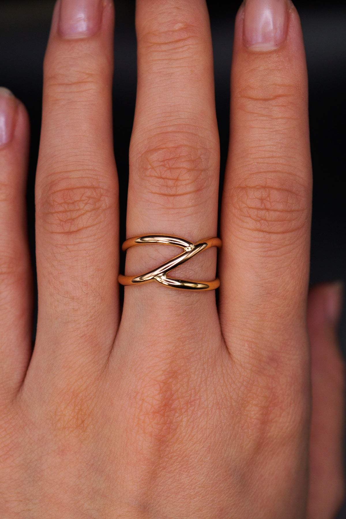 Branch Ring, Solid 14K Gold