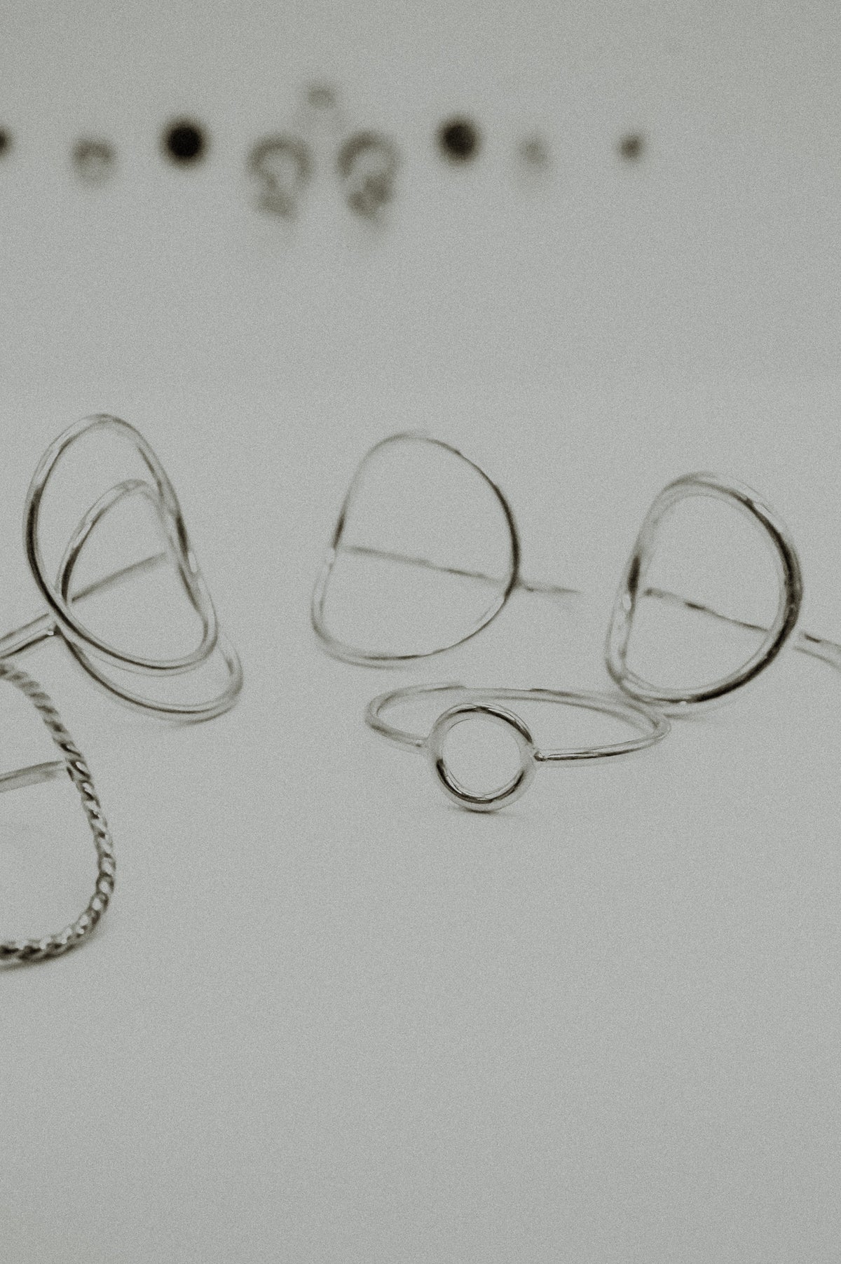 Mini Circle Ring, Sterling Silver