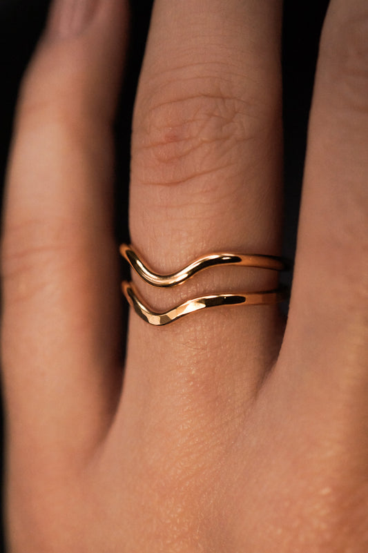 Teardrop Ring, 14K Gold Fill
