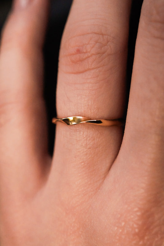 Möbius Band, 14K Gold Fill