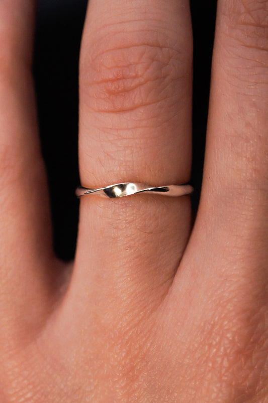 Möbius Band, Sterling Silver