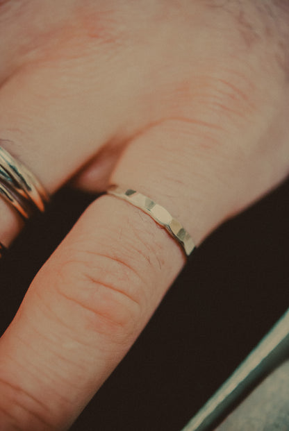 Extra Thick Ring, Sterling Silver