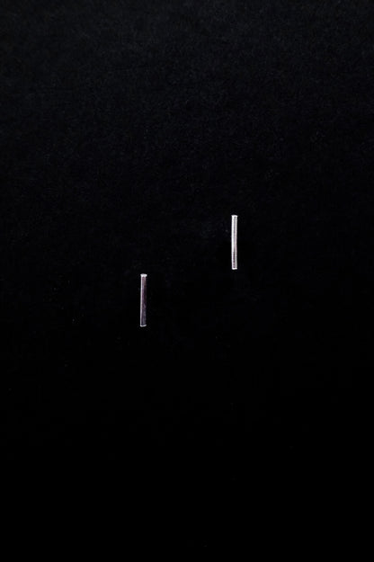 Mini Bar Stud Earrings, Gold Fill, Rose Gold Fill, or Sterling Silver