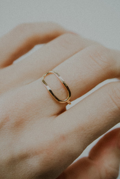Stadium Ring, Sterling Silver