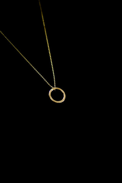 Mini Open Circle Pendant