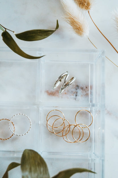 Branch Ring, Sterling Silver