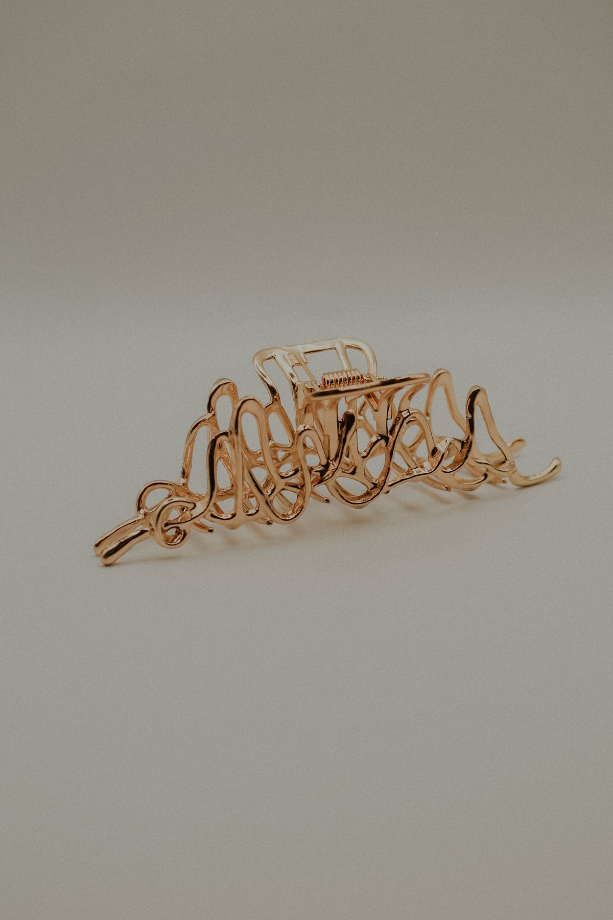 Organic Metal Hair Claw