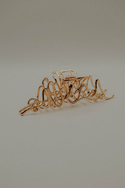 Organic Metal Hair Claw