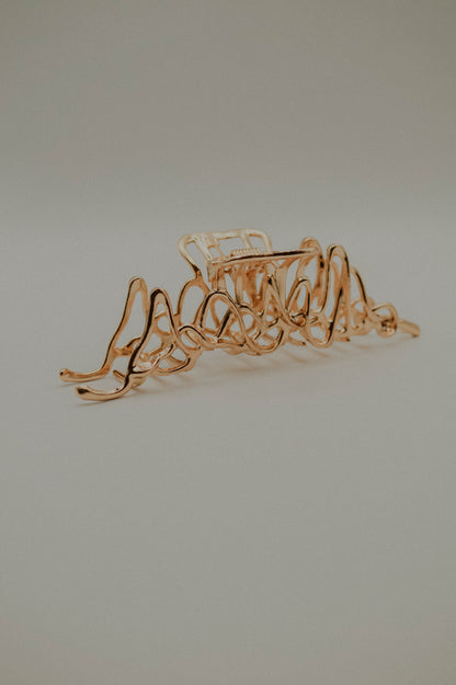 Organic Metal Hair Claw