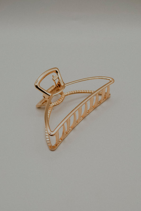 Small Triangle Metal Hair Claw