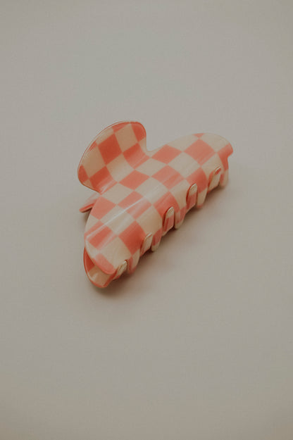 Checkered Hair Claws