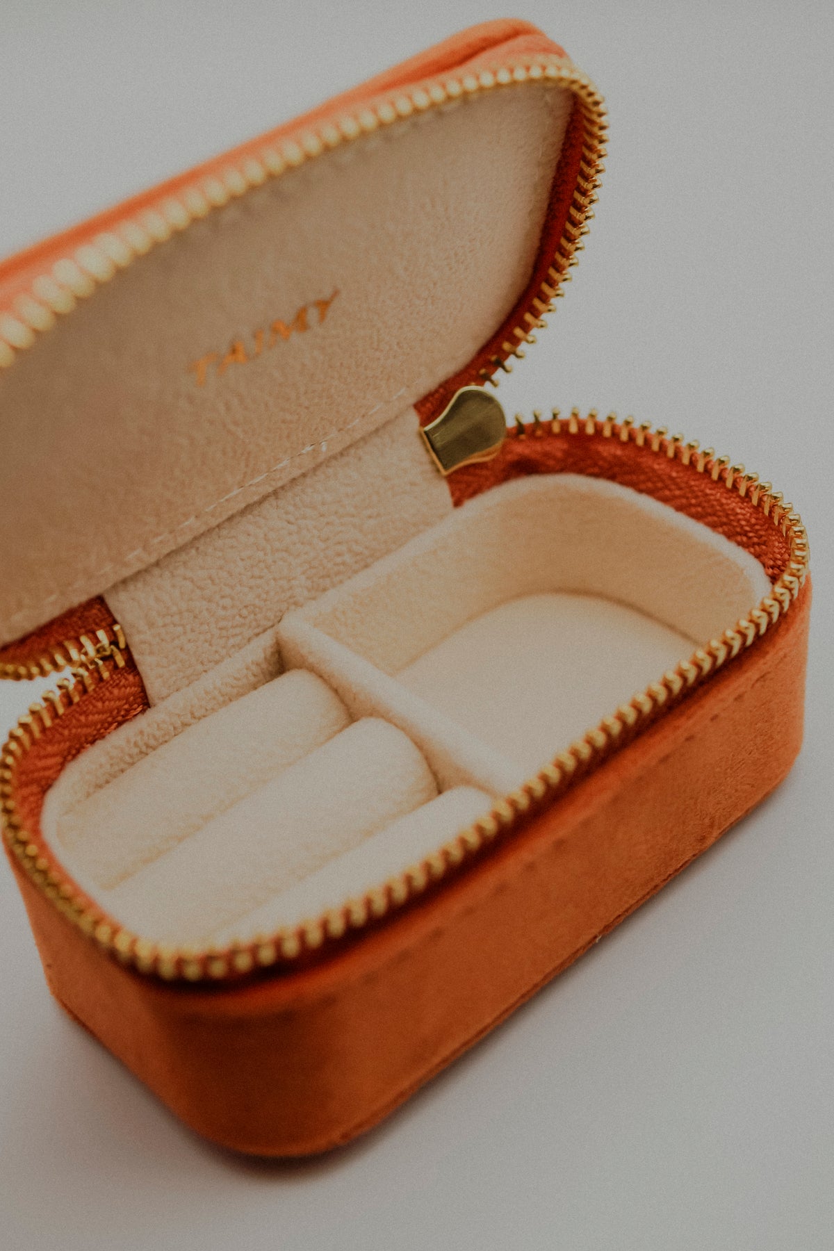 Mini Zipper Jewelry Travel Case
