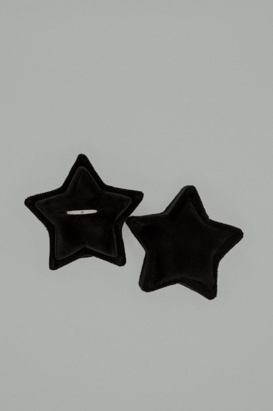 Star-Shaped Velvet Ring Box
