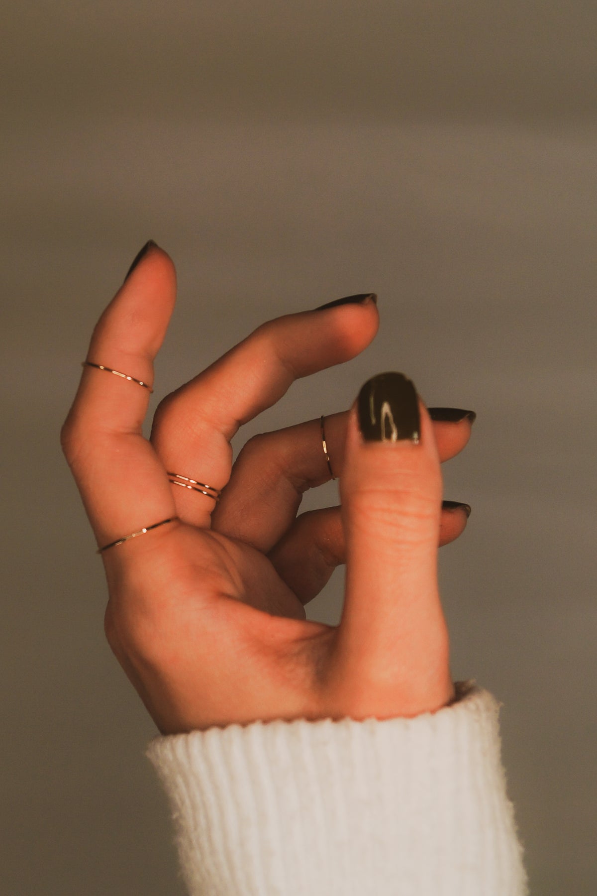 Ultra Thin Ring, 14K Rose Gold Fill