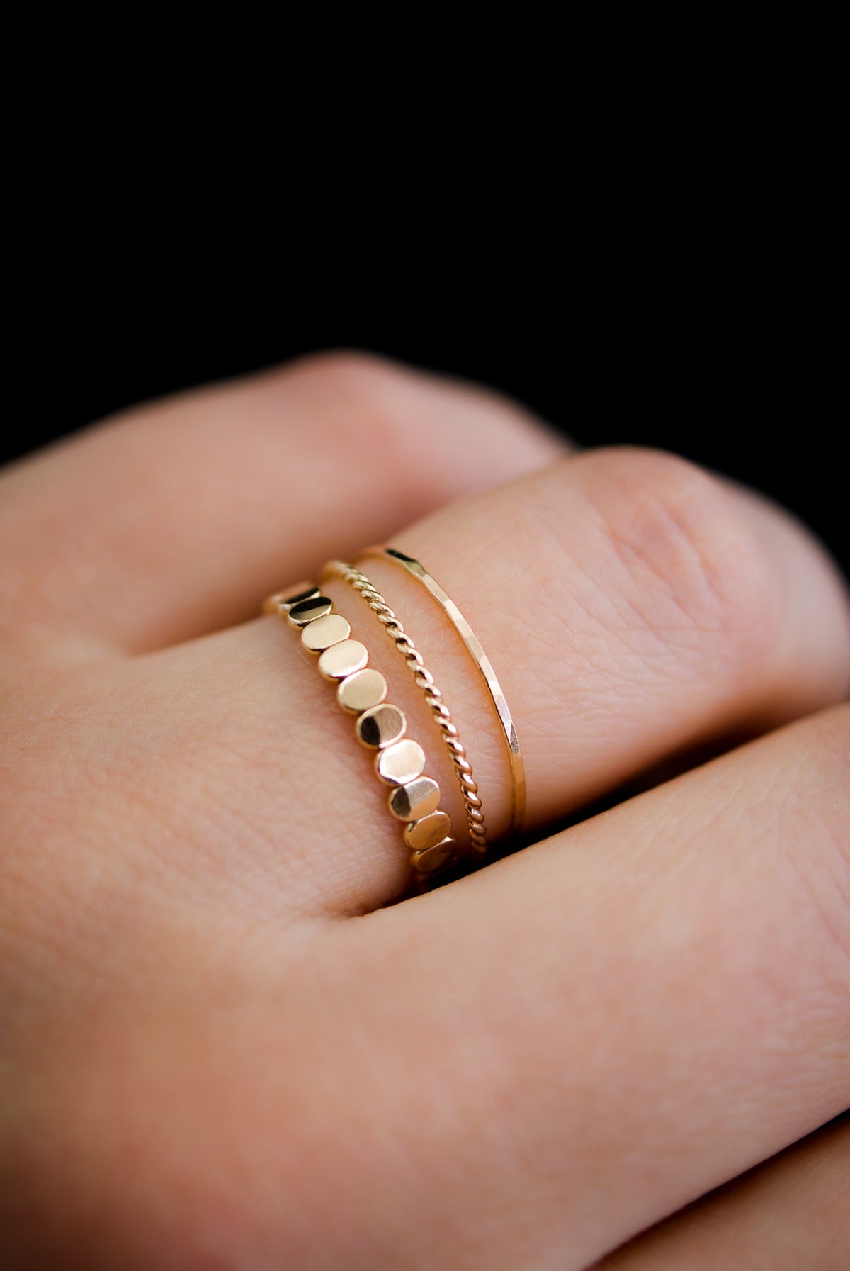 Twist Ring, 14K Gold Fill
